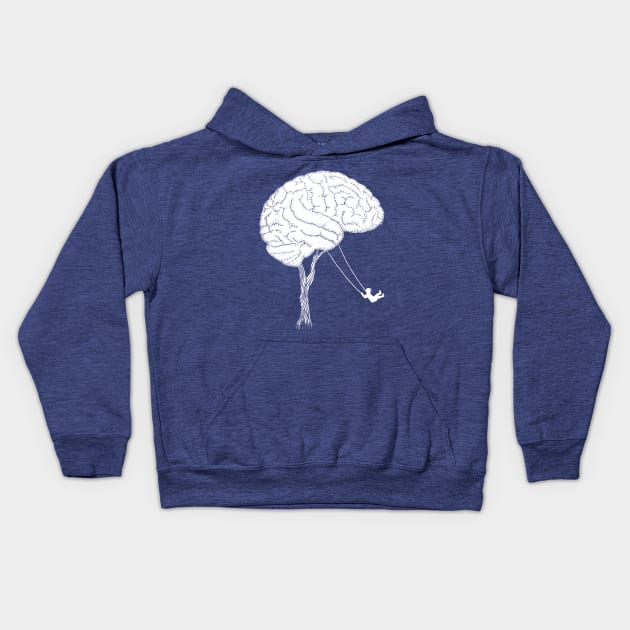 Intelligence having fun Kids Hoodie by Sachpica